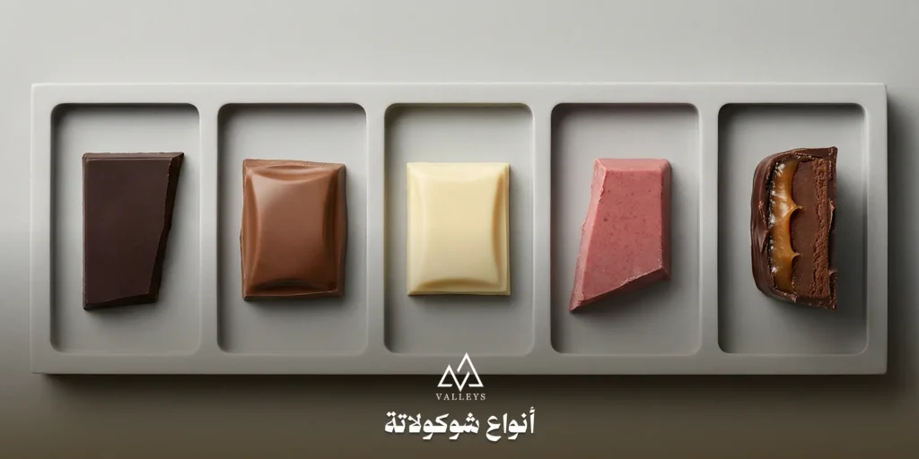 أنواع شوكولاتة