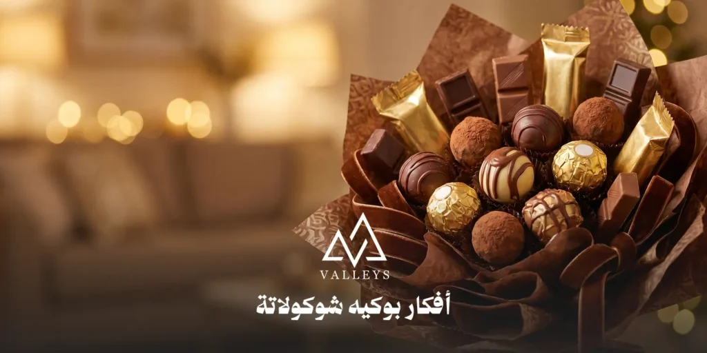 افكار بوكيه شوكولاته