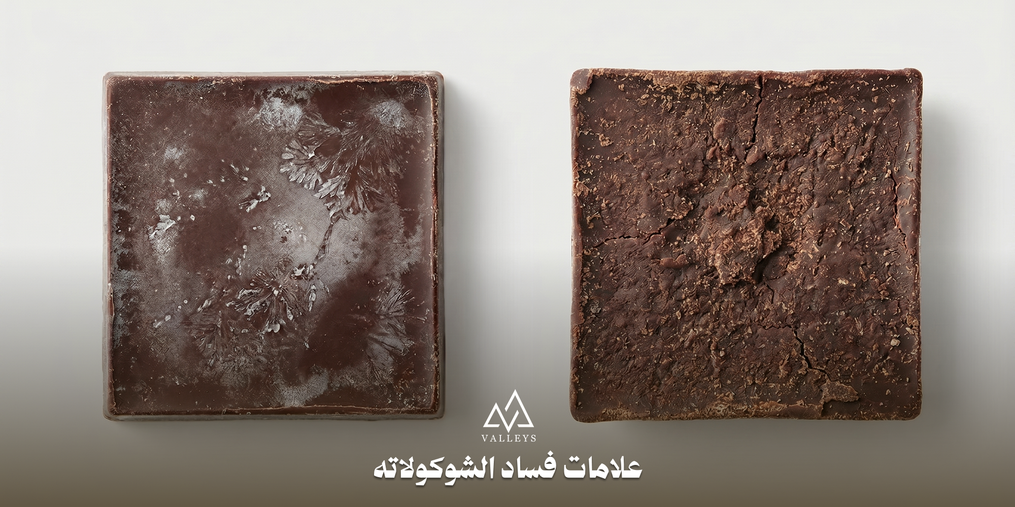 علامات فساد الشوكولاته